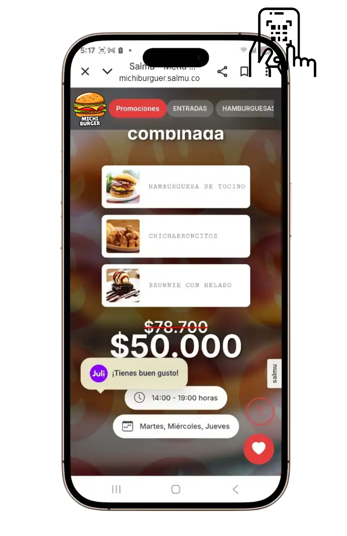 salmu ia para restaurantes