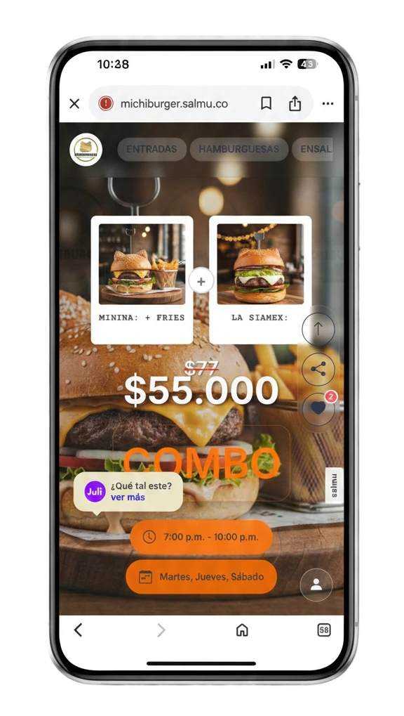 Inicio 1 menú inteligente